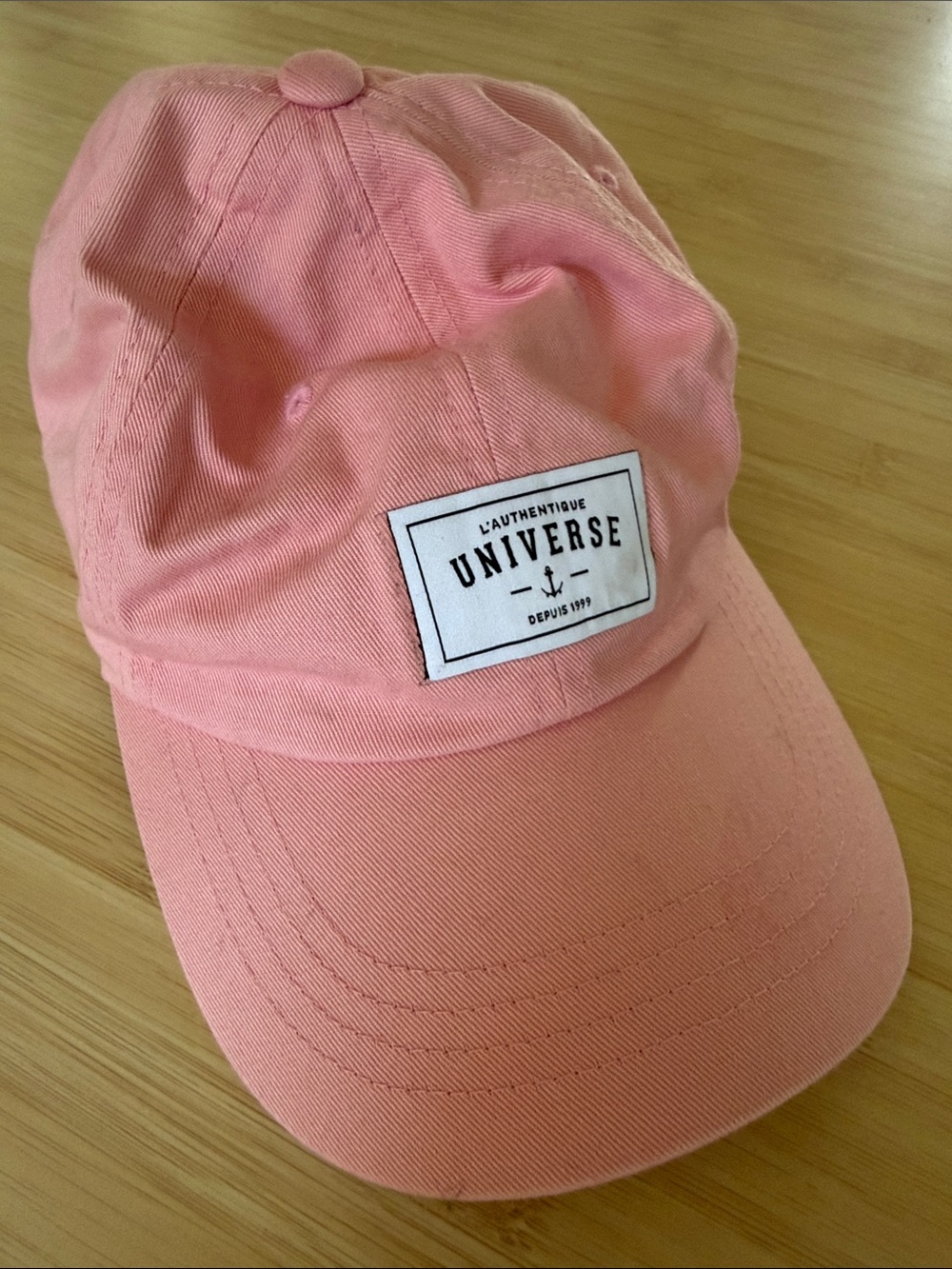 L'Authentique Pink Baseball Cap